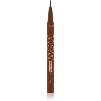 Catrice Brow Definer Brush Pen Longlasting szemöldök fixáló árnyalat 030 Chocolate Brown