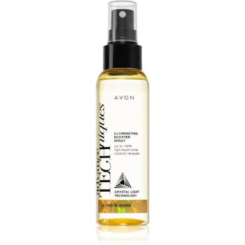 Avon Advance Techniques Ultimate Shine fixáló spray a fénylő és selymes hajért 100 ml