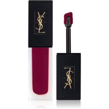 Yves Saint Laurent Tatouage Couture Velvet Cream magas pigmenttartalmú krémes rúzs matt hatással árnyalat 209 Anti Social Prune 6 ml
