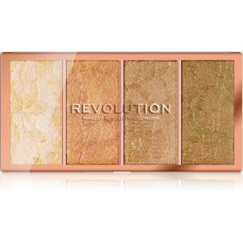 Makeup Revolution Vintage Lace highlight paletta 4 x 5 g