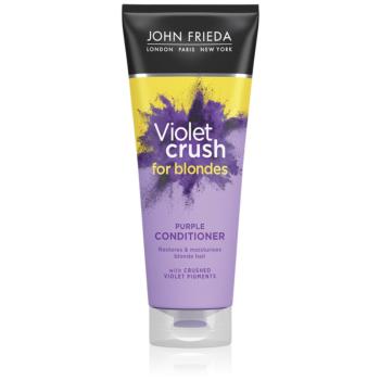 John Frieda Sheer Blonde Violet Crush tonizáló kondicionáló szőke hajra 250 ml