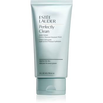 Estée Lauder Perfectly Clean Multi-Action Creme Cleanser/Moisture Mask tisztító krém zsíros bőrre 150 ml