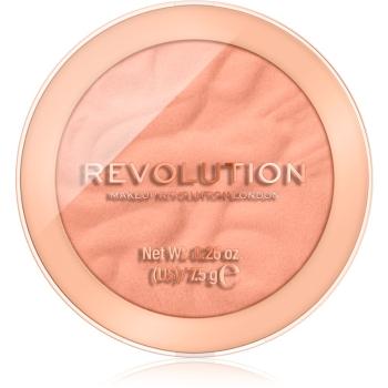 Makeup Revolution Reloaded hosszantartó arcpír árnyalat Peach Bliss 7.5 g