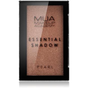 MUA Makeup Academy Essential gyöngyházas szemhéjfestékek árnyalat Cinnamon 2.4 g