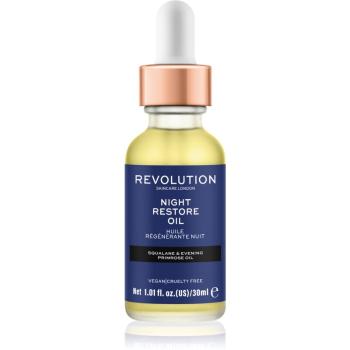 Revolution Skincare Night Restore Oil bőrélénkítő és hidratáló olaj 30 ml