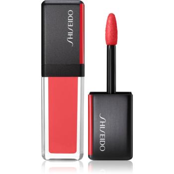Shiseido LacquerInk LipShine folyékony rúzs a hidratálásért és a fényért árnyalat 306 Coral Spark 6 ml