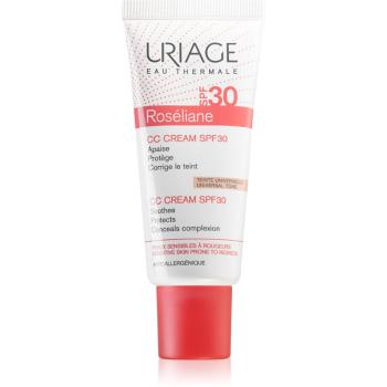 Uriage Roséliane CC Cream SPF 30 CC krém Érzékeny, bőrpírra hajlamos bőrre SPF 30 40 ml