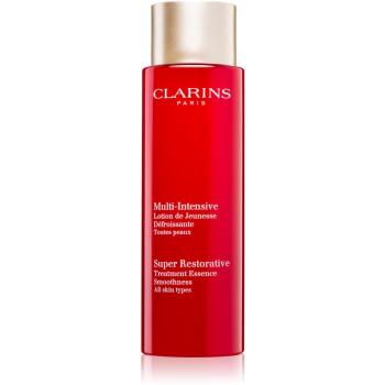 Clarins Super Restorative Treatment Essence hidratáló esszencia az élénk és kisimított arcbőrért 200 ml