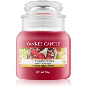 Yankee Candle Red Raspberry illatos gyertya Classic közepes méret 104 g