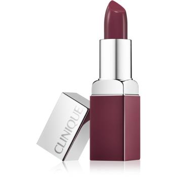 Clinique Pop™ Matte Lip Colour + Primer mattító rúzs + alapozó bázis 2 az 1-ben árnyalat 08 Bold Pop 3.9 g