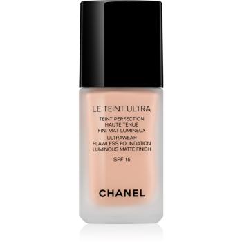 Chanel Le Teint Ultra tartós matt make-up SPF 15 árnyalat 40 Beige 30 ml