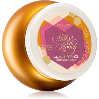Oriflame Milk & Honey Gold Amber Elegance krém kézre és testre 250 ml