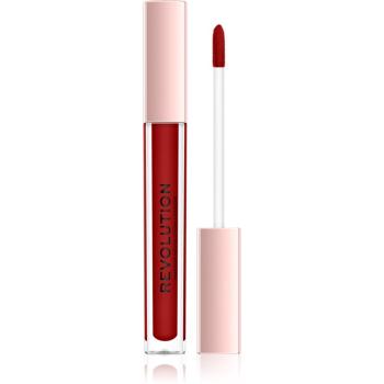 Makeup Revolution Lip Vinyl folyékony rúzs a tündöklő fényért árnyalat Ruby 3.6 ml