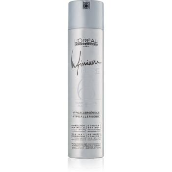 L’Oréal Professionnel Infinium Pure hipoallergén hajlakk extra erős fixáló hatású parfümmentes 300 ml