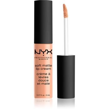 NYX Professional Makeup Soft Matte Lip Cream matt folyékony állagú ajakrúzs árnyalat 16 Cairo 8 ml