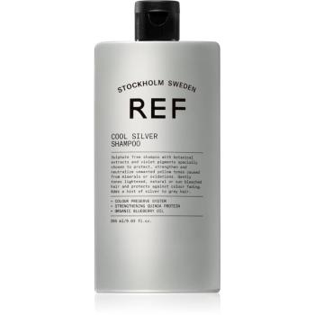 REF Cool Silver ezüst sampon semlegesíti a sárgás tónusokat 285 ml