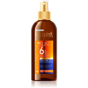 Eveline Cosmetics Sun Care napozó olaj spray -ben SPF 6 150 ml