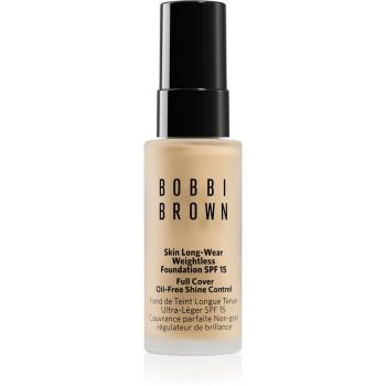 Bobbi Brown Mini Skin Long-Wear Weightless Foundation hosszan tartó make-up SPF 15 árnyalat Ivory 13 ml