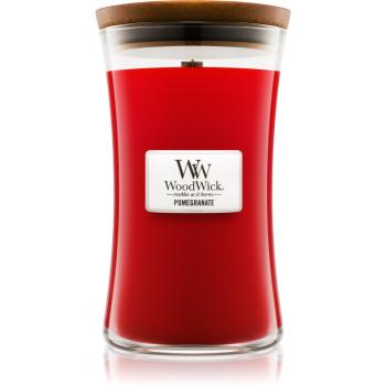 Woodwick Pomegranate illatos gyertya fa kanóccal 609.5 g