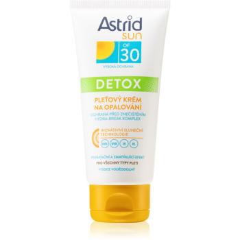 Astrid Sun napozó arckrém méregtelenítő hatással SPF 30 50 ml