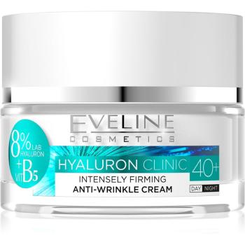 Eveline Cosmetics Hyaluron Clinic intenzíven feszesítő nappali és éjszakai krém 40+ 50 ml