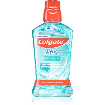 Colgate Plax Active Sea Salt szájvíz foglepedék ellen alkoholmentes 500 ml