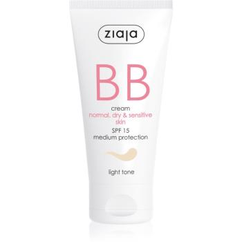 Ziaja BB Cream BB krém normál és száraz bőrre árnyalat Light 50 ml