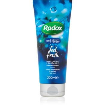 Radox Feel Fresh 12h Scent Touch tusfürdő gél Artic Bluberry & Patchouli 200 ml