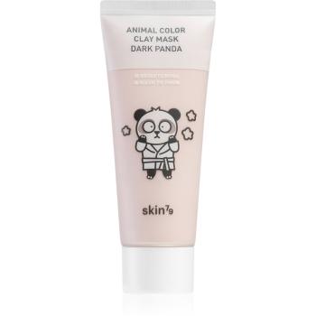 Skin79 Animal For Dark Panda agyagos maszk az élénk és kisimított arcbőrért 70 ml