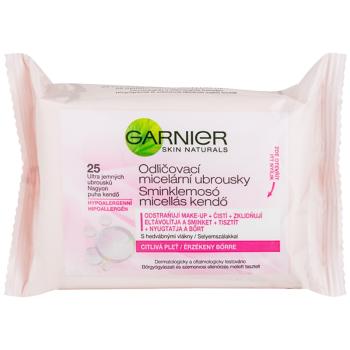 Garnier Skin Naturals sminklemosó micellás kendő érzékeny arcbőrre 25 db