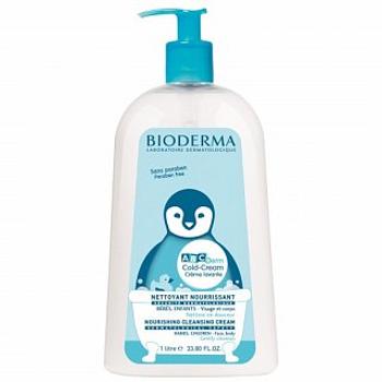 Bioderma ABCDerm Cold-Cream Crème Lavante Tápláló védő tisztító krém gyerekeknek 1000 ml