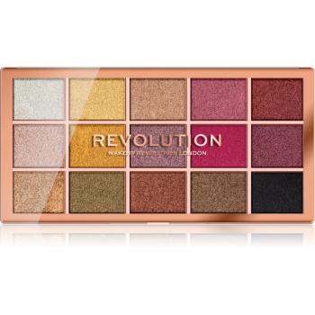 Makeup Revolution Foil Frenzy metálszínű szemhéjfesték paletta árnyalat Creation 15 x 1.1 g