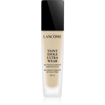 Lancôme Teint Idole Ultra Wear hosszan tartó make-up SPF 15 árnyalat 010.1 Beige Ecru 30 ml