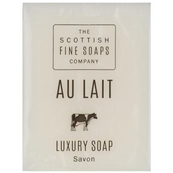 Scottish Fine Soaps Au Lait luxus hidratáló szappan bambusszal 25 g