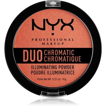 NYX Professional Makeup Duo Chromatic highlighter árnyalat 05 Synthetica 6 g