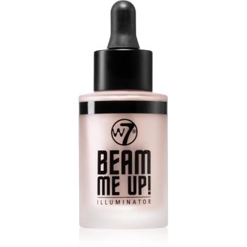 W7 Cosmetics Beam Me Up! folyékony bőrélénkítő árnyalat Volcano 30 ml
