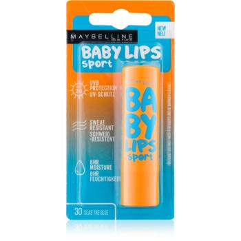Maybelline Baby Lips Sport hidratáló ajakbalzsam SPF 20 árnyalat 30 Seas the Blue 4,4 g