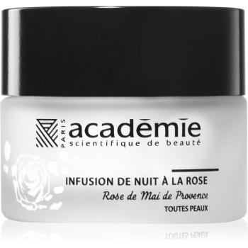 Académie Scientifique de Beauté Aromathérapie Night Infusion Rose Cream éjszakai regeneráló krém shea vaj és rózsa kivonatával 30 ml