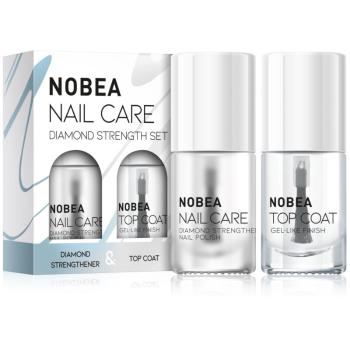 NOBEA Nail care körömlakk szett Diamond strength set
