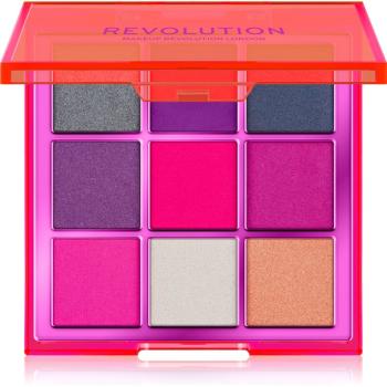 Makeup Revolution Viva Neon szemhéjfesték paletta árnyalat Party Vibes 11.25 g