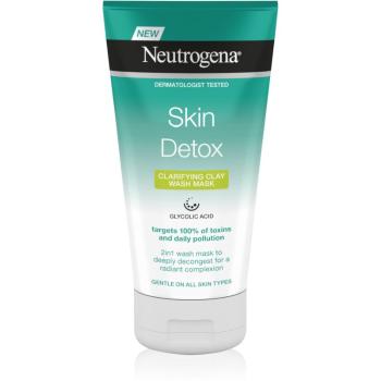Neutrogena Skin Detox tisztító emulzió és maszk 2 az 1-ben 150 ml