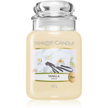 Yankee Candle Vanilla illatos gyertya Classic közepes méret 623 g