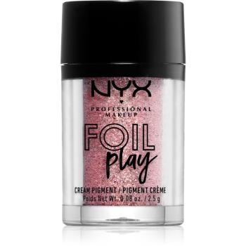 NYX Professional Makeup Foil Play Csillogó pigment árnyalat 03 French Macaron 2.5 g