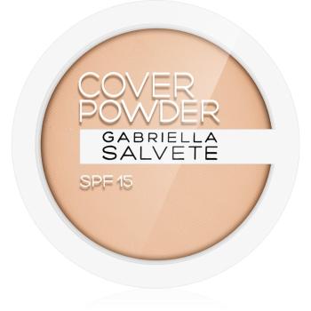 Gabriella Salvete Cover Powder kompakt púder SPF 15 árnyalat 02 Beige 9 g