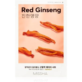 Missha Airy Fit Red Ginseng hidratáló és revitalizáló arcmaszk 19 g