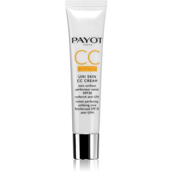 Payot Uni Skin CC Cream CC krém az egyenletes bőrszínért SPF 30 40 ml