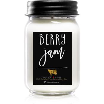 Milkhouse Candle Co. Farmhouse Berry Jam illatos gyertya Mason Jar 368 g