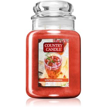Country Candle Winter Sangria illatos gyertya 680 g