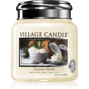 Village Candle Coconut Vanilla illatos gyertya 390 g