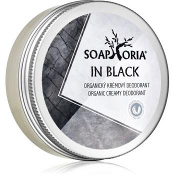 Soaphoria In Black organikus krém dezodor férfiaknak 50 ml